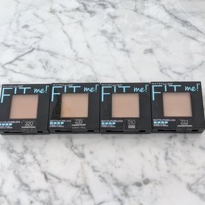 Maybelline FIT me Matte and Poreless Powder Bundle